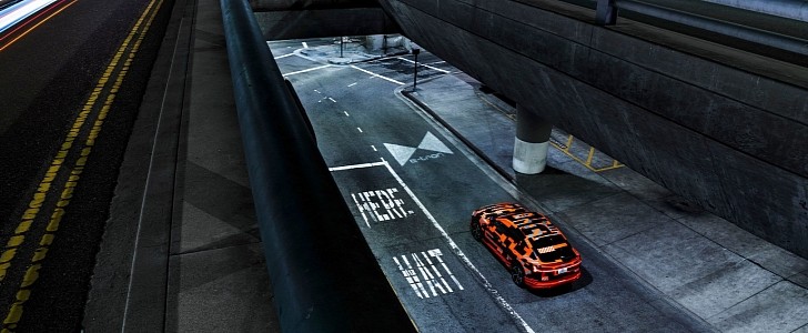 2021 Audi e-tron Sportback and e-tron SUV Animated Digital Matrix LED