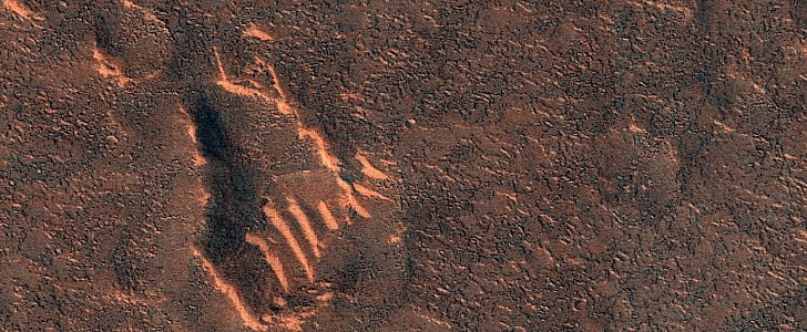 Potential landing spot for future missions to Mars