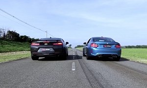 Place Your Bets: BMW M2 Drag Races Chevrolet Camaro SS