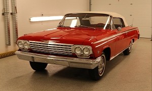 Plain-Looking 1962 Chevrolet Impala SS Convertible Is a Rare Sleeper With a Nasty V8