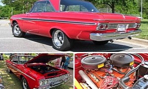 Plain-Looking 1964 Plymouth Fury Is a Rare Sleeper With a Nasty Surprise Under the Hood