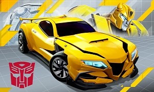 Play As Bumblebee From Transformers in Rocket League's Latest Update