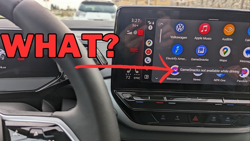 Games no longer working on Android Auto