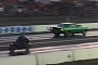 Plymouth Hemi Cuda Drag Races Suzuki Hayabusa, Nails an Unbelievable Victory