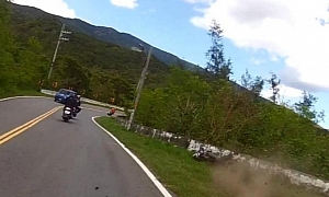 Point Fixation Causes Otherwise Safe Rider to Crash