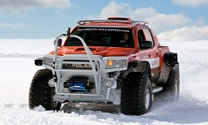 Polar TRV Concept Set a Guinness World Record for Fastest South Pole Journey