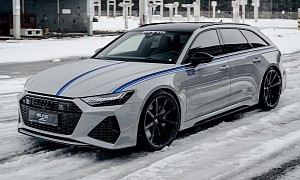 Audi RS 6 Avant Becomes a 205-MPH Supercar-Eating Land Meteorite With Almost 1,000 HP