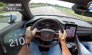 Polestar 2 Acceleration and Top Speed Tested on the Autobahn