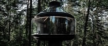 Polestar Builds Full-Scale Habitable and Sustainable Tree House With a Futuristic Design
