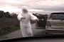 Police Arrests Polar Bear Driving Mercedes-Benz
