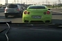 Police Chases Lime Green Nissan GT-R in Russia