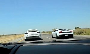 Police Chases Supercars during 2011 Italian Stampede Rally <span>· Video</span>