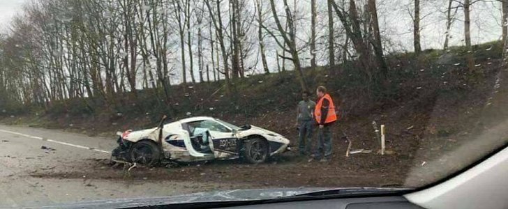 Ferrari 458 Special Aperta Destroyed