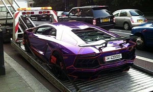 Police Impounds Nasser Al Thani’s Lamborghini Aventador in London <span>· Updated</span>