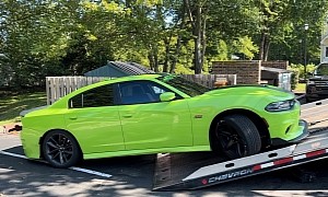 Philadelphia Police Seized a Lime-Green Dodge Charger for Doing Burnouts in the Street