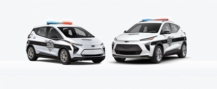 Police-Spec 2022 Chevrolet Bolt EUV and Bolt EV 
