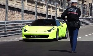 Police Stopping Supercars in Monaco Is When Hooning Meets the Law