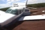 Police SUV Smashes into Smugglers' Airplane