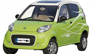 Polish EV - Romet E4 All-Electric City Car