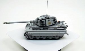 Polish RC Enthusiast Builds WWII German Heavy Tank Out of Lego