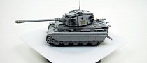 Polish RC Enthusiast Builds WWII German Heavy Tank Out of Lego