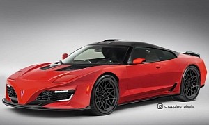 Pontiac Fiero Modernized Rendering Combines Lotus and Firebird Vibes