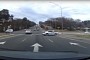 Pontiac G6 Driver Does All Kinds of Wrongs Through Busy Intersection