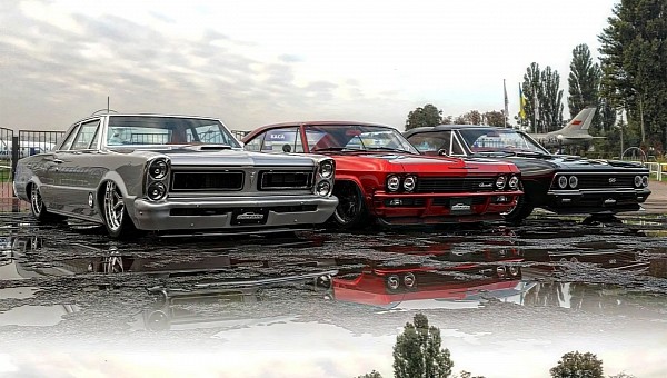 Pontiac GTO The Goat & Chevy Impala & Chevelle SS restomod CGIs by personalizatuauto 