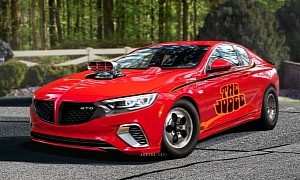 Pontiac GTO Comes Back to Life Piggybacking on Buick Regal GS in Quick Rendering
