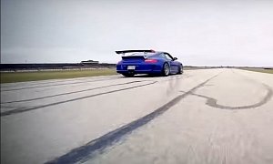 Pontiac GTO Driver Gives Woman Racing Porsche 911 GT3 RS Hard Time on Track Day