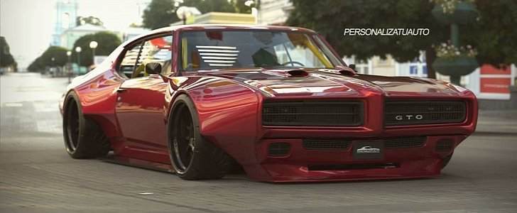 Pontiac GTO "Fat Boy" renderi