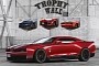 Pontiac GTO Modern Revival Comes With All Pony Cars on a Virtual Trophy Wall