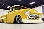 Pontiac GTO-Powered 1957 Chevrolet 3100 Drags Its Body on the Floor Like a Boss