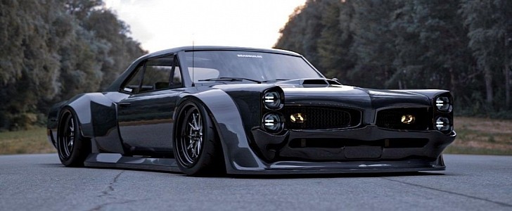 Pontiac GTO Is an Sinister Muscle Car Rendering