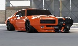 Pontiac GTO "Two-Face" Flexes Widebody Muscle