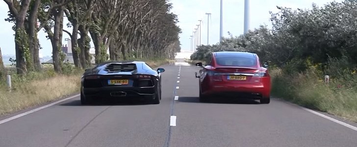 Tesla vs. Lambo