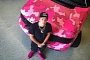Pop Singer Austin Mahone Turns His Range Rover Pink for a Good Cause