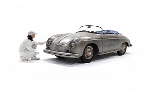 Porsche 356 “Bonsai” Art Car Showcases the Beauty of Imperfection and Transience