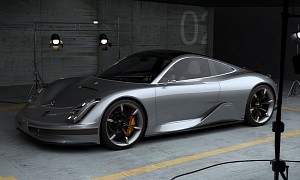 Porsche 35X Manta Rendering Imagines a Beautifully Confused Future 911
