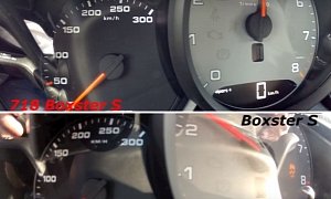 Porsche 718 Boxster S vs. Old Boxster S, the 0-155 MPH Acceleration Comparison