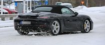 Porsche 718 Boxster Spied Testing Flat-Six, Could Slot Below the Spyder