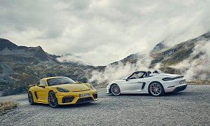 Porsche 718 Cayman GT4, 718 Spyder Debut with N/A 4.0L Based on 992's 3.0L Turbo