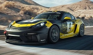 Porsche 718 Cayman GT4 Clubsport Revives the 3.8L Engine with 425 HP