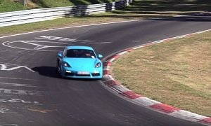 Porsche 718 Cayman S Laps Nurburgring in 7:46.7, Second Fastest 4-Cylinder Car