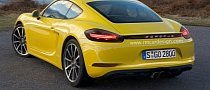 Porsche 718 Cayman: The Sexy Rear View Gets Rendered