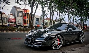 Porsche 911 50th Anniversary Tuned, They Replaced the Fuchs Wheels