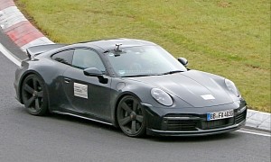 Porsche 911 (992) Sport Classic Prototype Comes Back For More Racetrack Action