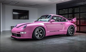 Porsche 911 Bubblegum by Gunther Werks Leaves America for the First Time