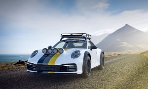 Porsche 911 Carrera 4S 992 Becomes Dakar Rally-Inspired Road Car