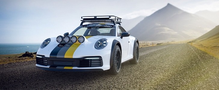 Porsche 911 Carrera 4S 992 Becomes Dakar Rally-Inspired Road Car -  autoevolution